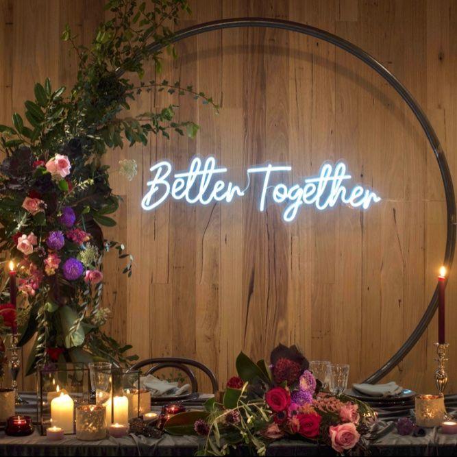 'Better Together' Neon Sign neonneon.shop