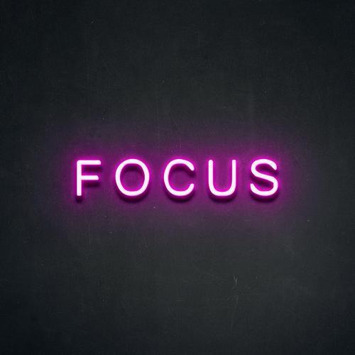 'Focus' Neon Sign NeonPilgrim