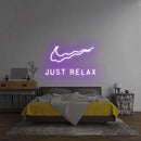 'Just Relax' Neon Sign NeonPilgrim