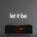 'Let It Be' Neon Sign NeonPilgrim