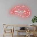 'Lips Bite' Neon Sign NeonPilgrim
