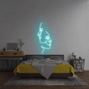 'Two Faces' Neon Sign NeonPilgrim