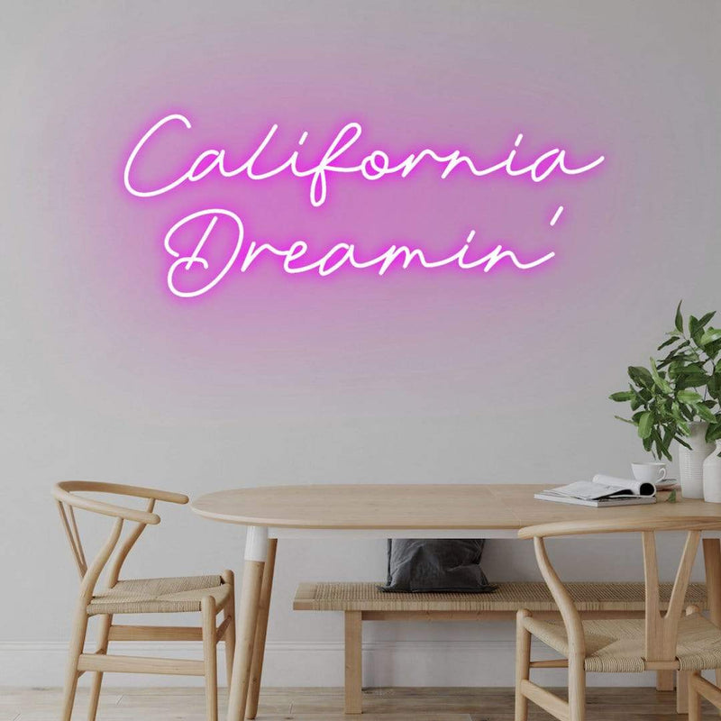 'California Dreamin' Neon Sign NeonPilgrim