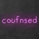 'Confused' Neon Sign NeonPilgrim