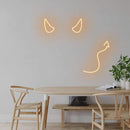 'Devil Horns' Neon Sign NeonPilgrim