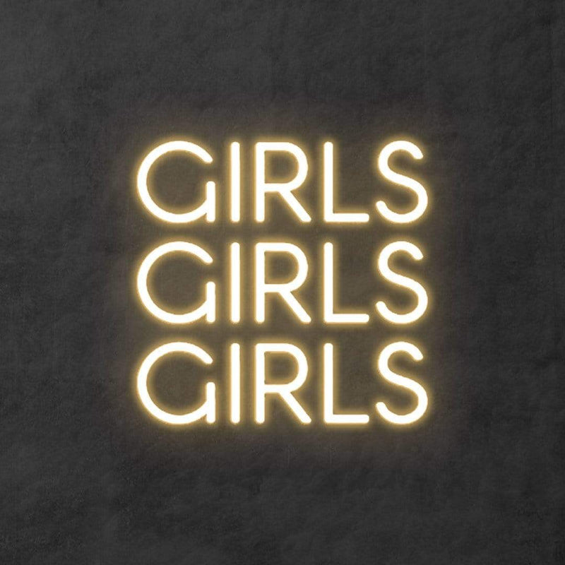 'GIRLS' Neon Sign NeonPilgrim