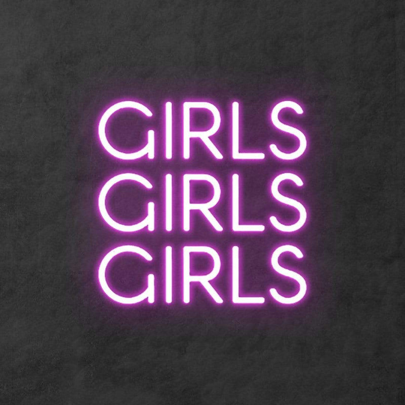 'GIRLS' Neon Sign NeonPilgrim