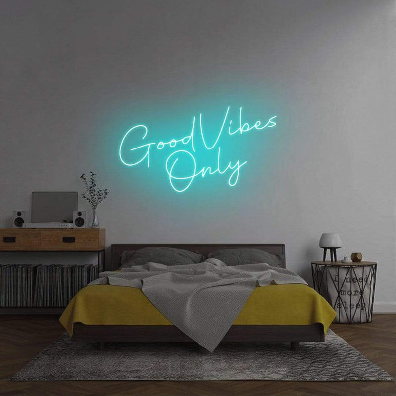 'Good Vibes Only' Neon Sign NeonPilgrim