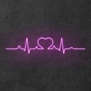 'Heartbeat' Neon Sign NeonPilgrim