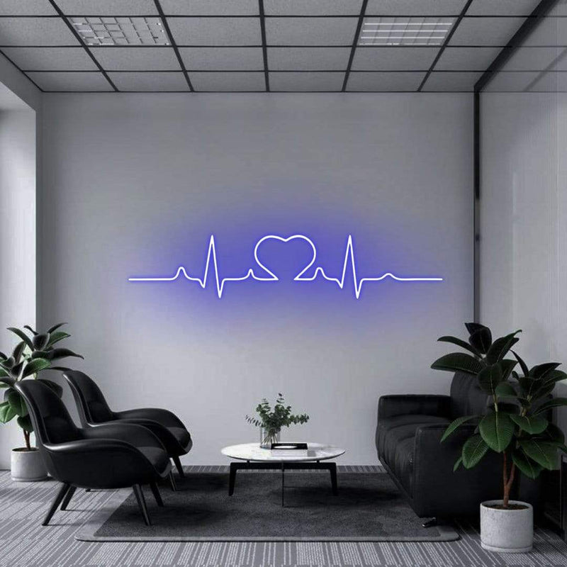 'Heartbeat' Neon Sign NeonPilgrim