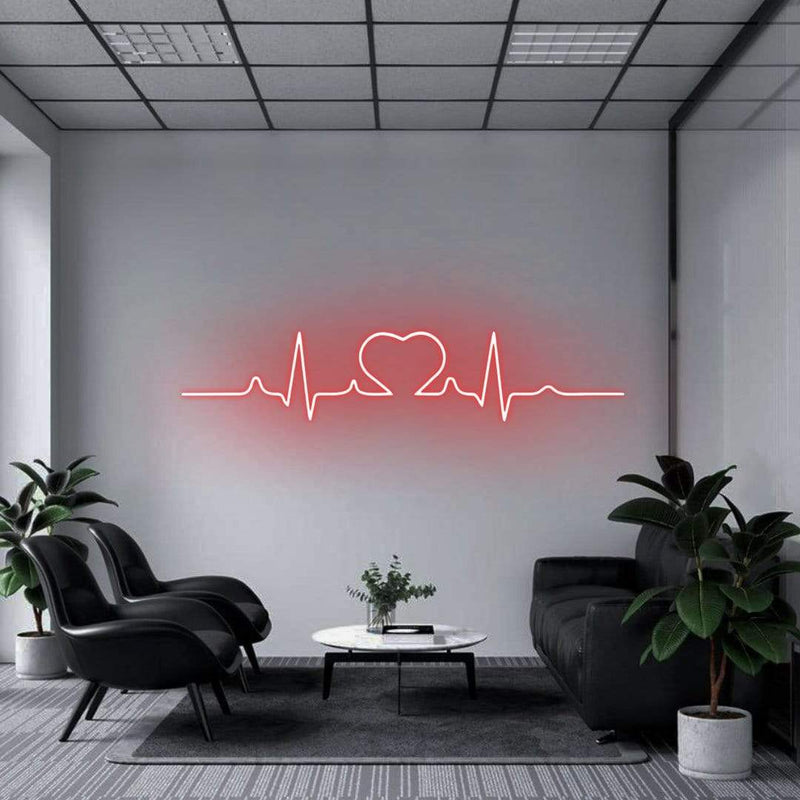 'Heartbeat' Neon Sign NeonPilgrim