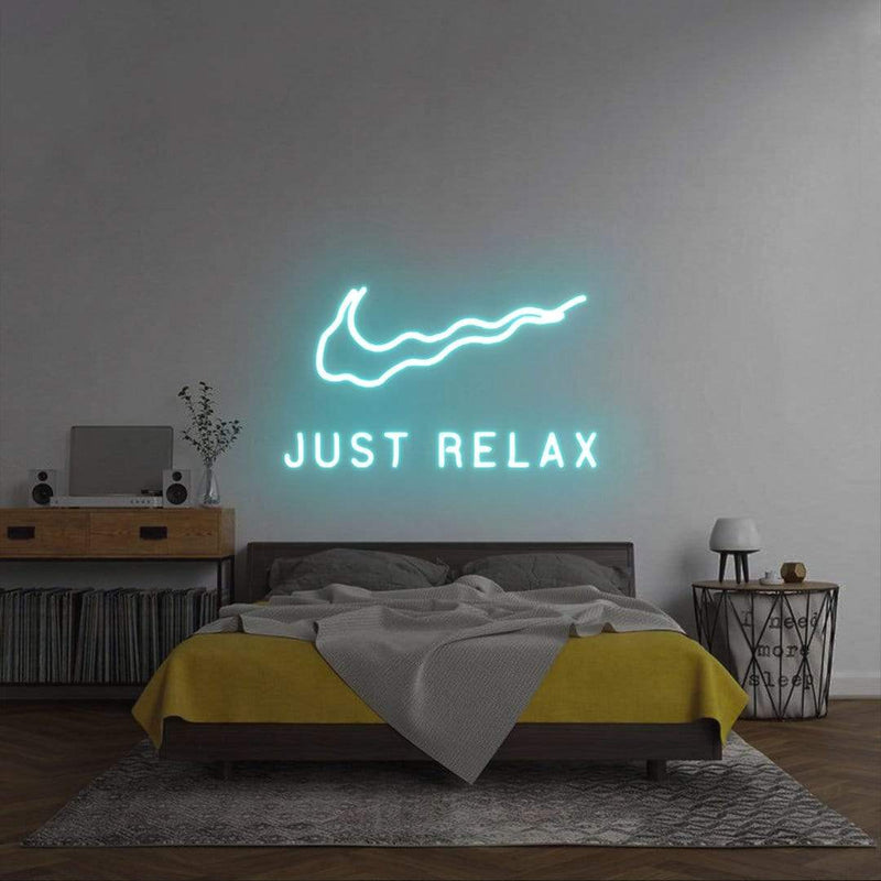 'Just Relax' Neon Sign NeonPilgrim