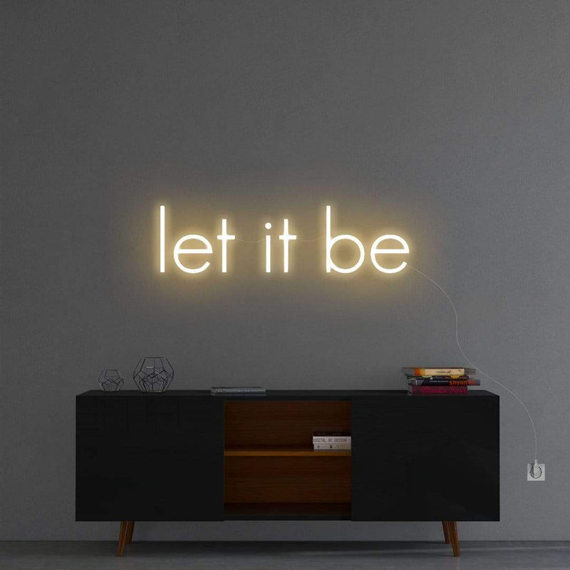 'Let It Be' Neon Sign NeonPilgrim