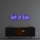 'Let It Be' Neon Sign NeonPilgrim