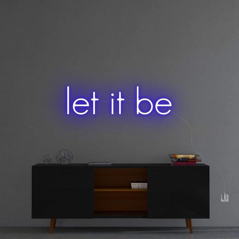 'Let It Be' Neon Sign NeonPilgrim