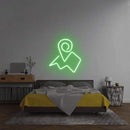 'Map' Neon Sign NeonPilgrim
