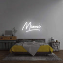 'Miami' Neon Sign NeonPilgrim