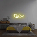 'Relax' Neon Sign NeonPilgrim