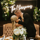 wedding led neon sign